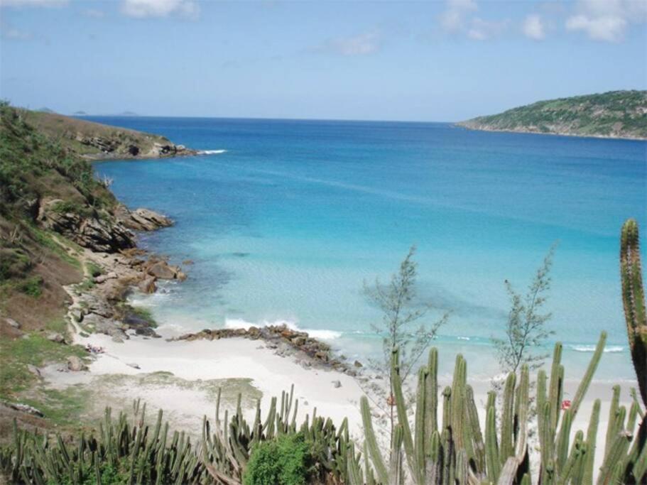 Апартаменты Caribe Brasileiro A 2 Passos Da Areia Арраял-ду-Кабу Экстерьер фото