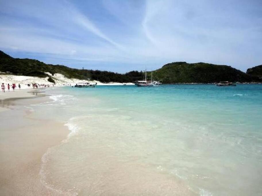 Апартаменты Caribe Brasileiro A 2 Passos Da Areia Арраял-ду-Кабу Экстерьер фото