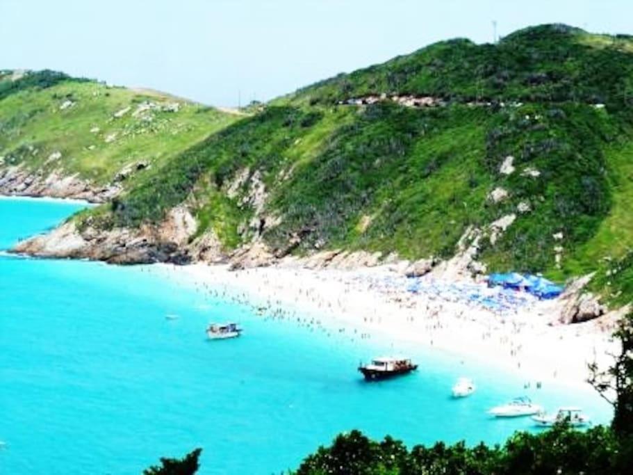 Апартаменты Caribe Brasileiro A 2 Passos Da Areia Арраял-ду-Кабу Экстерьер фото